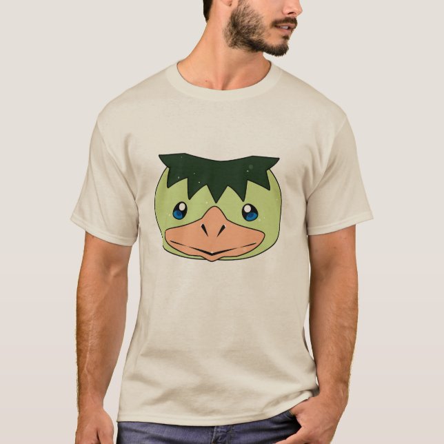 Cute Kappa - Japanese Mythology / anime monster T-Shirt (Front)