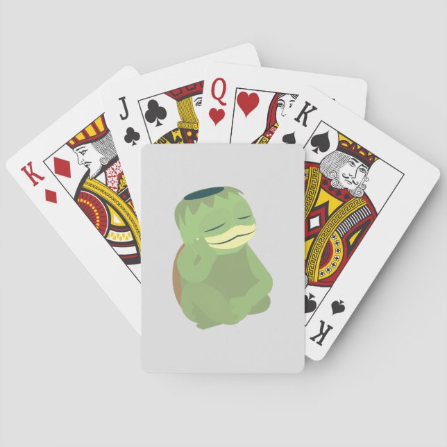 Cute Kappa Playing Cards (Back)