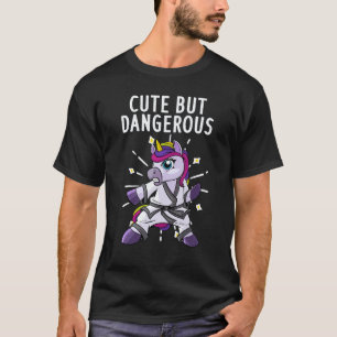 Cute Karate Art For Women Girl Black Belt Martial T-Shirt