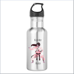 Cute Karate Girl Martial Arts  532 Ml Water Bottle