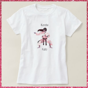 Cute Karate Girl Martial Arts T-Shirt