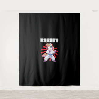 Cute Karate Unicorn MMA Tank Top Tapestry