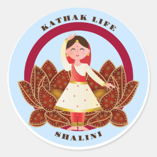 Cute Kathak Dance Sticker