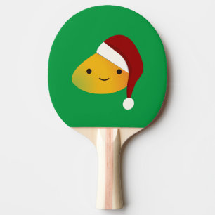 Cute Kawai Christmasi Mango Ping Pong Paddle