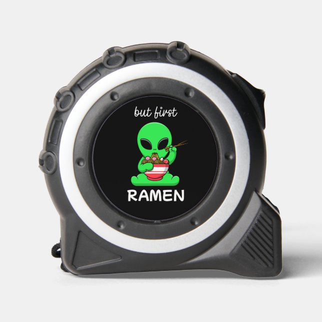 Cute Kawaii Alien eating Ramen 1 (Front)