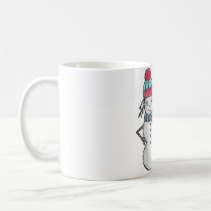 Cute Kawaii Anime Snow Fo  Deer  Aesthetic Japanes Coffee Mug