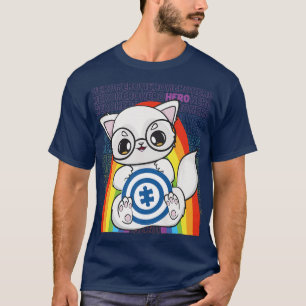Cute Kawaii Arctic Fo And Support For Autism Aware T-Shirt