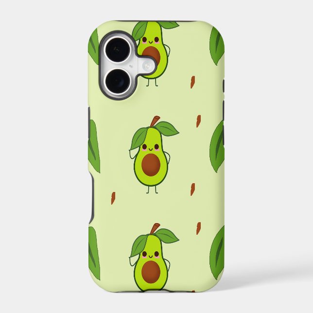 Cute kawaii avocado (Back)