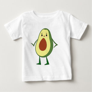 Cute kawaii avocado tote bags  baby T-Shirt