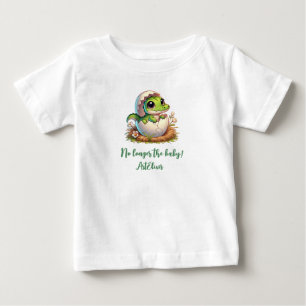 Cute Kawaii Baby Alligator Hatching Baby Shower  T-Shirt