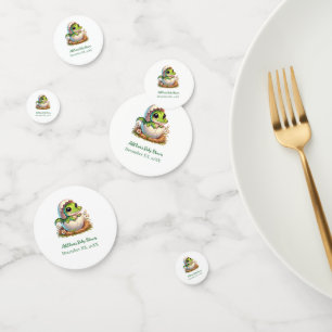 Cute Kawaii Baby Alligator Hatching Confetti