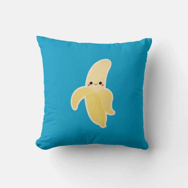 Cute Kawaii Banana Cushion (Front)