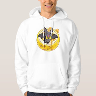 Cute Kawaii Bat and Icy Lemon Bowl Hoodie