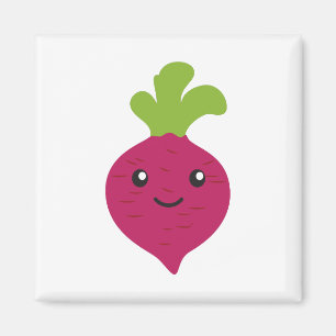 Cute Kawaii Beet Magnet