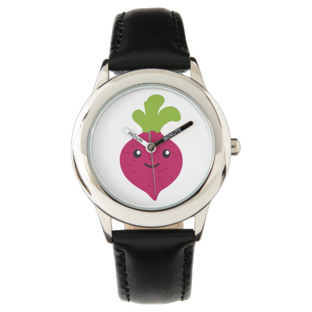 Cute Kawaii Beet Watch (Front)