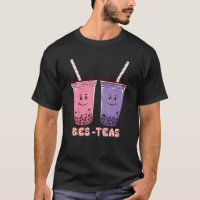 Cute Kawaii Bes Teas Boba Bubble Tea Besties Best
