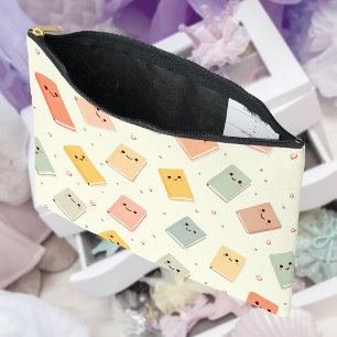 Cute Kawaii Books Accessory Pouch