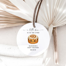 Cute Kawaii Bun in the Oven Baby Shower Favour