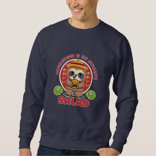 Cute Kawaii Burger Salad Sweatshirt