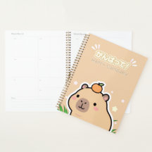 Cute Kawaii Capybara Planner
