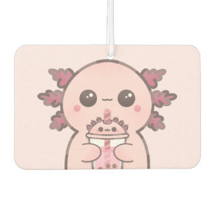 Cute Kawaii Cartoon Axolotl Car Air Freshener
