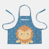 Cute Kawaii Cartoon Lion King of The Jungle Boy
