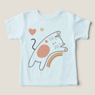Cute Kawaii Cat Rainbow Baby