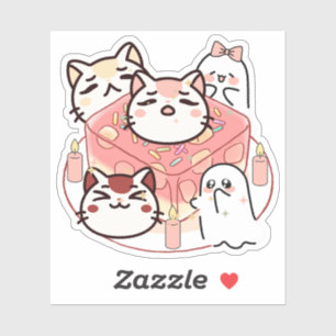 Cute Kawaii Cats and Magical Jelly Ritual