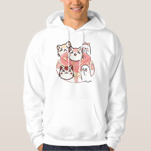 Cute Kawaii Cats and Magical Jelly Ritual Hoodie