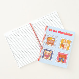 Cute Kawaii checklist ✨💗🌸 Notebook