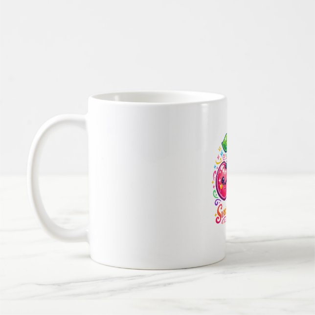 Cute Kawaii Cherries Gardening Mug (Left)