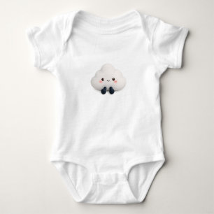 Cute Kawaii Cloud Baby Bodysuit