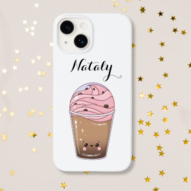 Cute Kawaii Coffee  Case-Mate iPhone Case (Creator Uploaded)