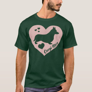 Cute kawaii corgi mum welsh corgi dog mum dogs fun T-Shirt