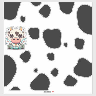 Cute kawaii cow!