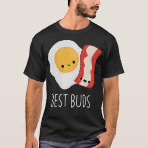 Cute Kawaii Food Funny Breakfast Brunch Bacon And  T-Shirt
