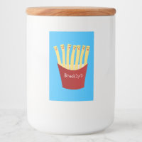 Cute kawaii fries fast food cartoon illustration