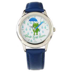 Cute Kawaii Frog and Rain Watch