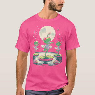 Cute Kawaii Frog Ballet Ballerina Cottagecore Aest T-Shirt