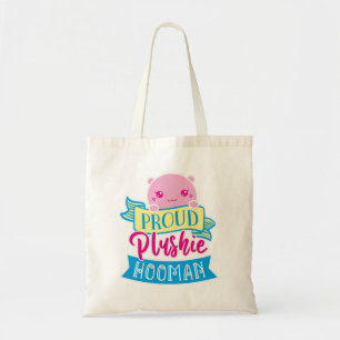 Cute Kawaii Funny Quote   Proud Plushie Hooman  Tote Bag
