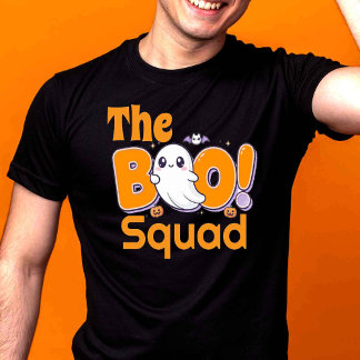 Cute Kawaii Ghost "BOO!" Halloween T-Shirt