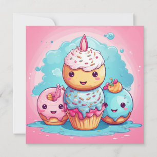 Cute Kawaii Gift Card