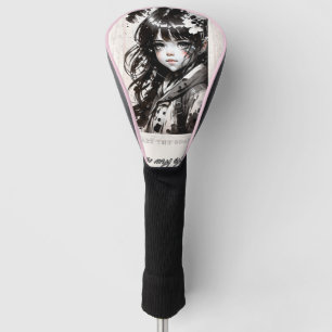Cute kawaii girl - You are the sparke in my eye by Golf Head Cover