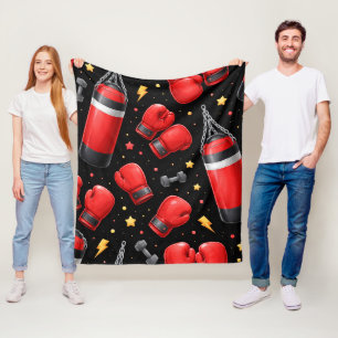 Cute Kawaii Graphic Fleece Blanket