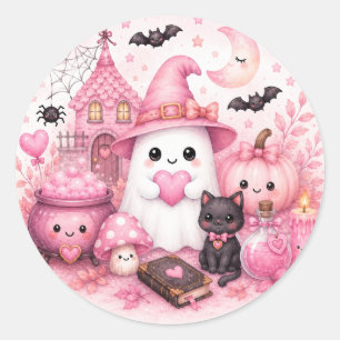 Cute Kawaii Halloween Ghost Sticker