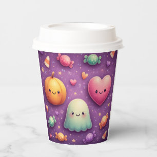 Cute Kawaii Halloween Paper Cups