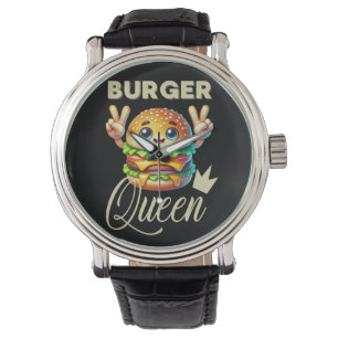 Cute Kawaii Hamburger Watch