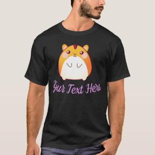 Cute Kawaii Hamster Custom T-Shirt