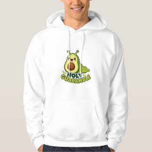 Cute Kawaii Holy Guacamole Avocado Slug Cartoon Hoodie