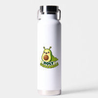 Cute Kawaii Holy Guacamole Avocado Slug Cartoon